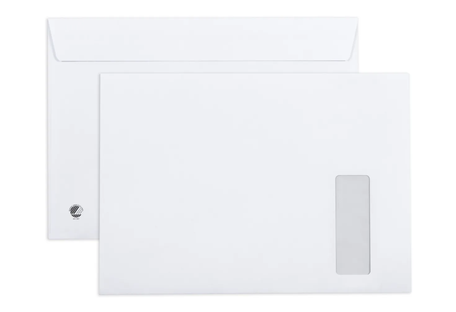 Kuvert Mailman E4S V2 Stripseal, vit, 500 st