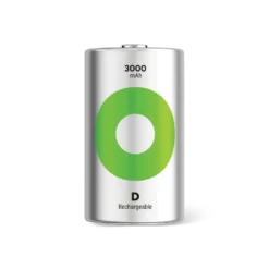 Laddbart batteri GP Recyko D NiMH, 3000mAh, 2-pack