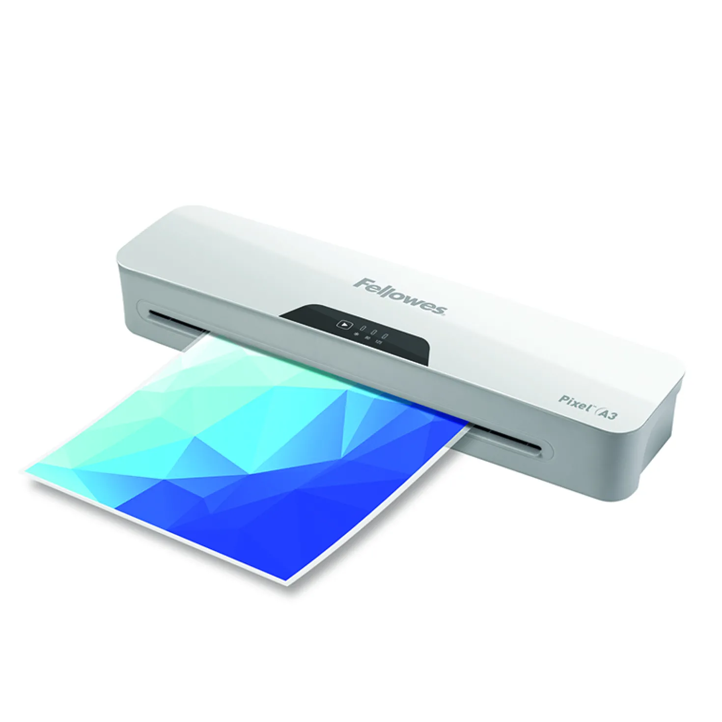 Lamineringsmaskin Fellowes Pixel A3, varm- och kallaminering, vit