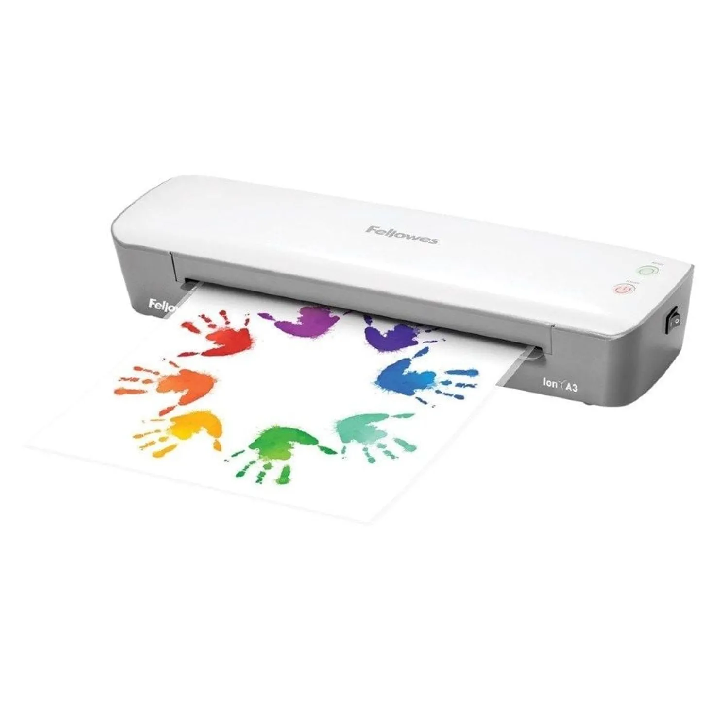 Lamineringsmaskin Fellowes Ion A3, 125 mikron, vit