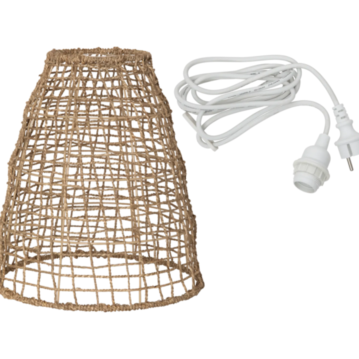 Lampskärm Star Trading Tove + Ute, transparent, E27, utomhus
