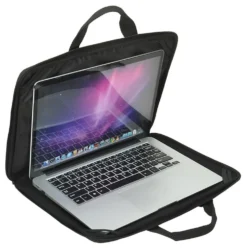 Laptopfodral Deltaco Neopren 15,6-16 tum, vattentätt, svart
