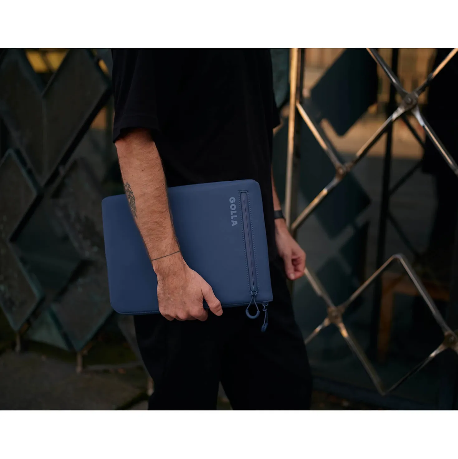 Laptopfodral Golla Metro Neopren, 15 tum, petroleum