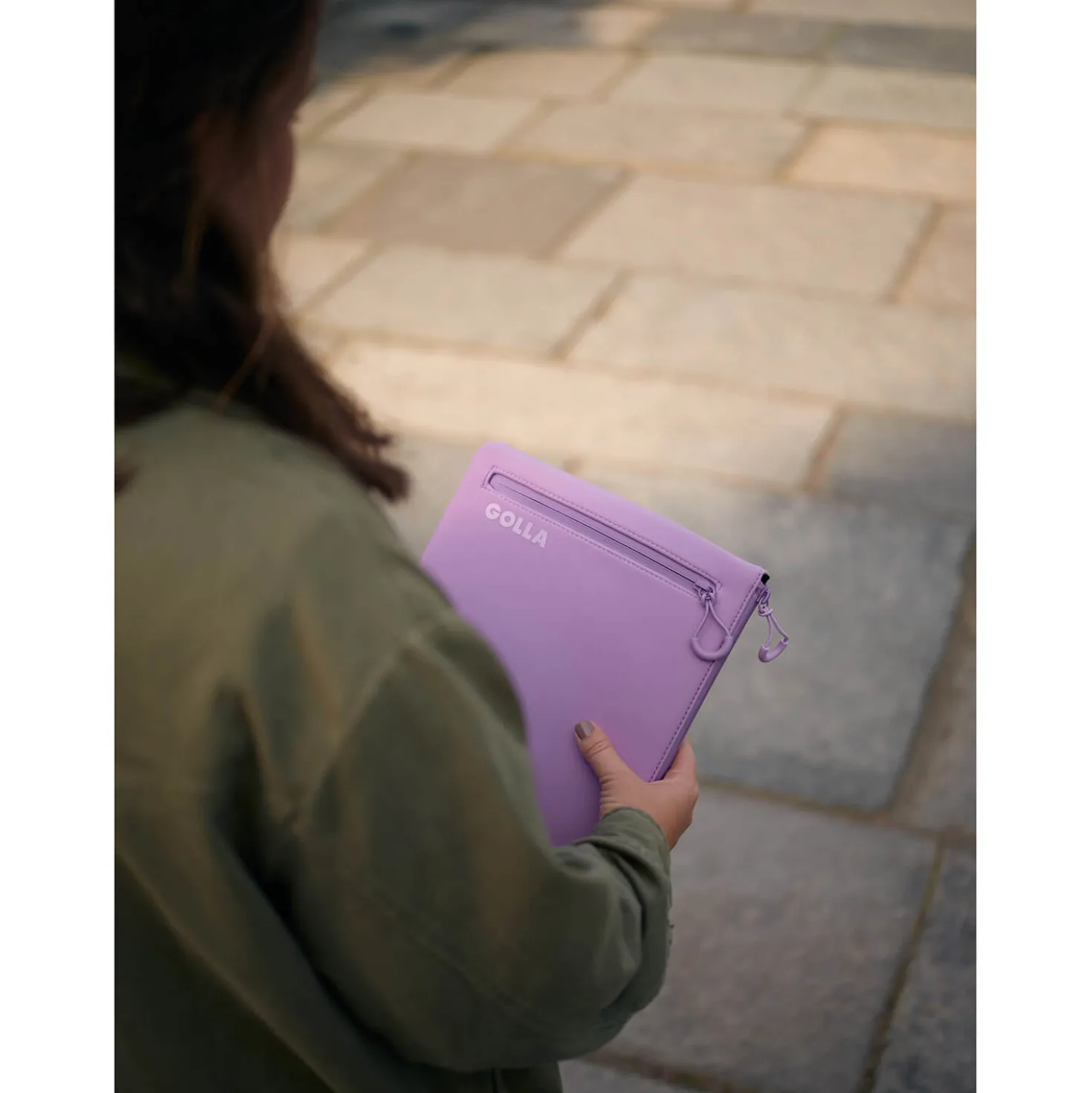 Laptopfodral Golla Metro Neoprene, 14 tum, Pastel Lilac