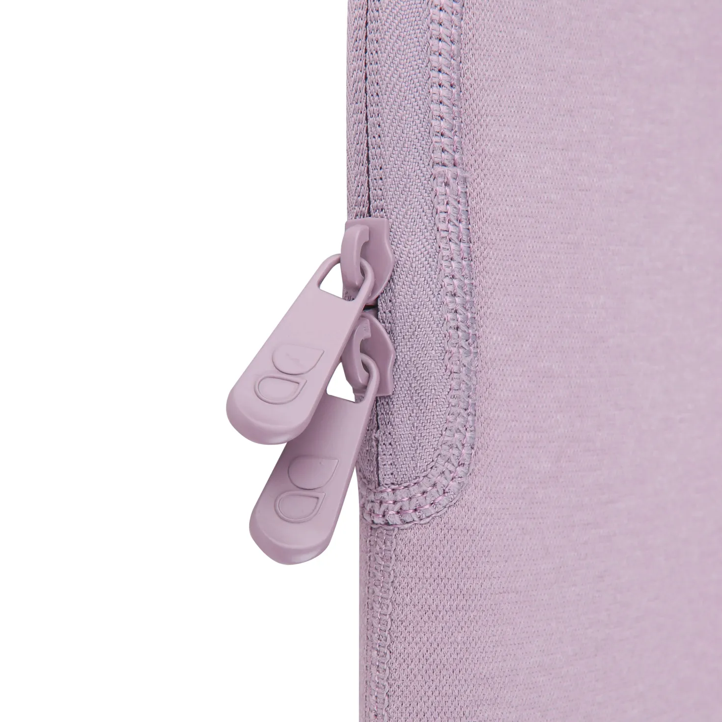 Laptopfodral ONSALA Sleeve 14", ljusrosa, dubbel dragkedja