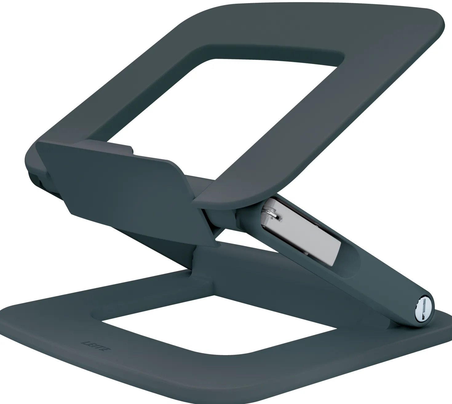 Laptopstativ Leitz Ergo Multi-Angle, justerbart, 13–15 tum, mörkgrå
