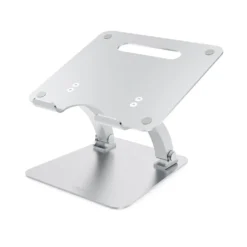Laptopställ Desire2 Dual Pivot Riser, justerbar, aluminium, silver