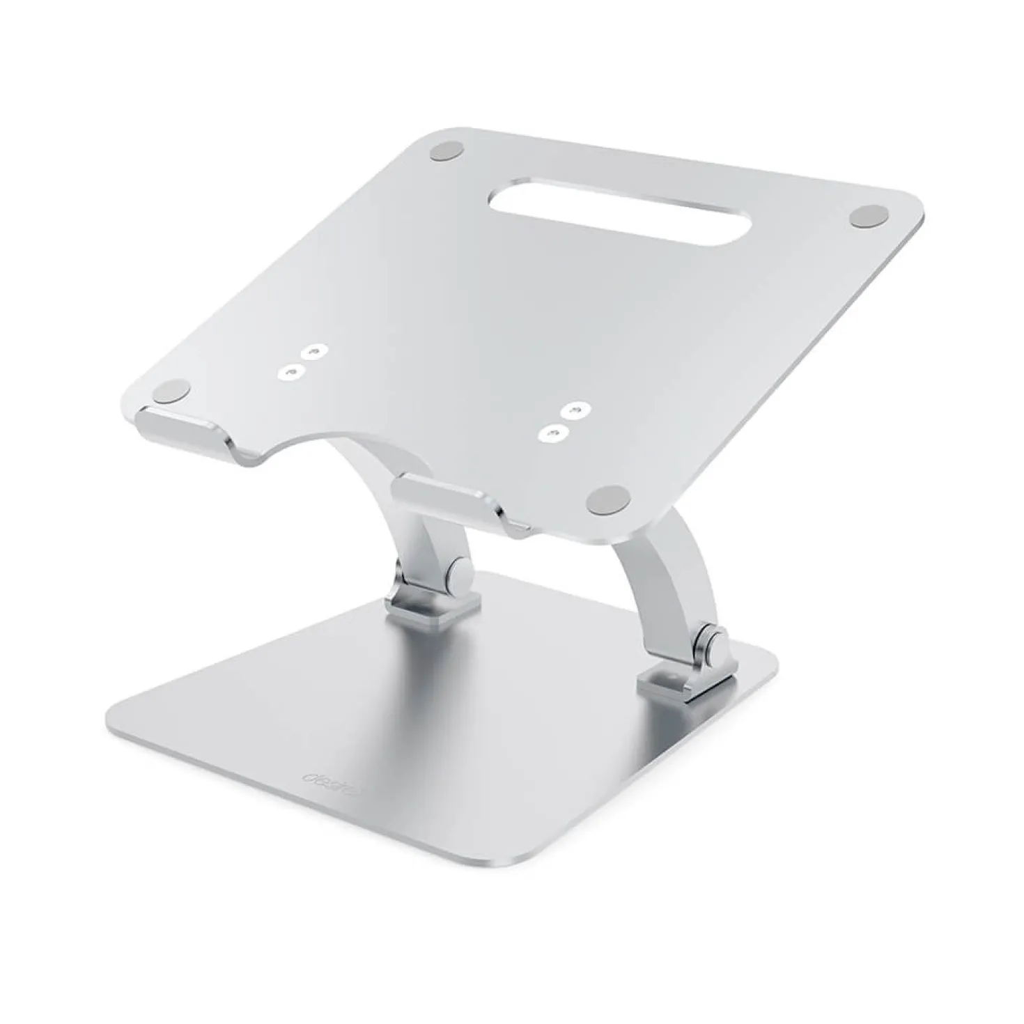Laptopställ Desire2 Dual Pivot Riser, justerbar, aluminium, silver