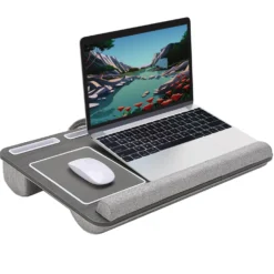 Laptopställ Desire2 Vänsterhänt, grå, upp till 15 tum