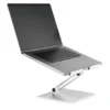 Laptopställ Durable RISE, justerbart, hopfällbart, silver