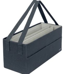 Laptopväska Leitz Office-In-A-Bag, vikbar, mörkgrå, 18 tum