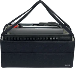 Laptopväska Leitz Office-In-A-Bag, vikbar, mörkgrå, 18 tum