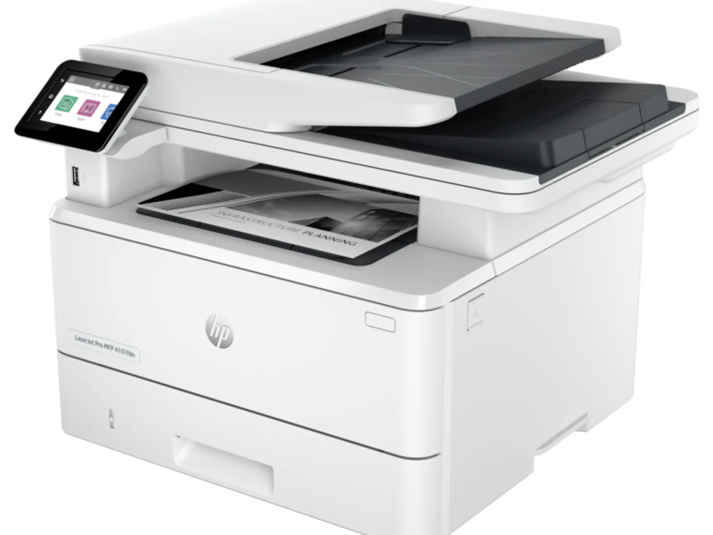 Laserskrivare HP LaserJet Pro MFP 4102dw, mono, WiFi, duplex