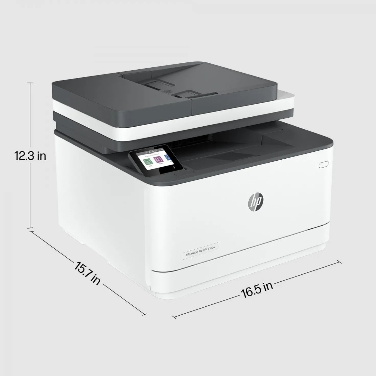 Laserskrivare HP LaserJet Pro MFP 3102fdw, WiFi, fax, monokrom