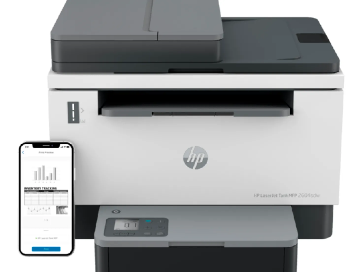 Laserskrivare HP LaserJet Tank MFP 2604sdw, monokrom, duplex, Wi-Fi