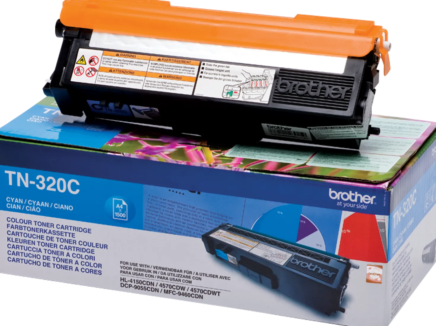 Lasertoner Brother Cyan