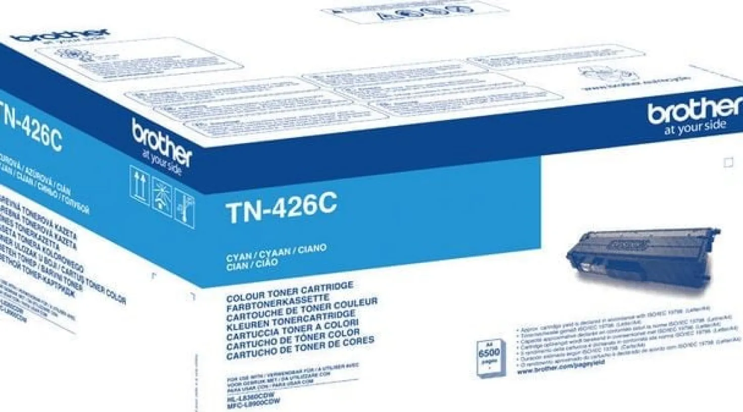 Lasertoner Brother cyan