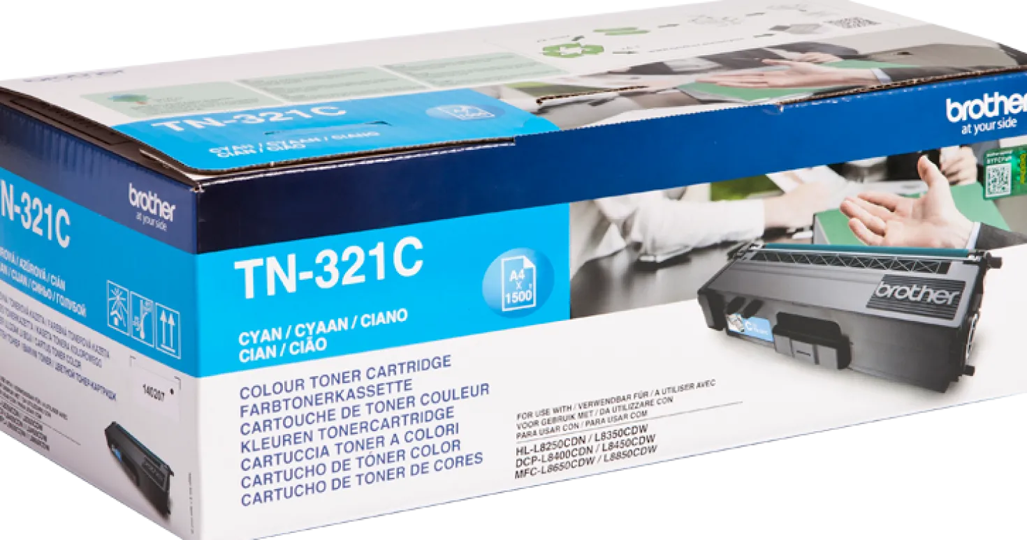 Lasertoner Brother Cyan TN-321C