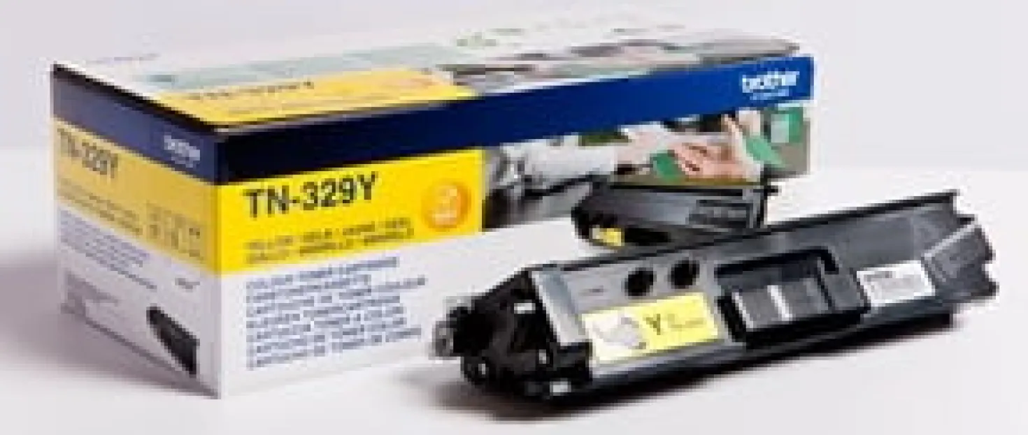Lasertoner Brother gul
