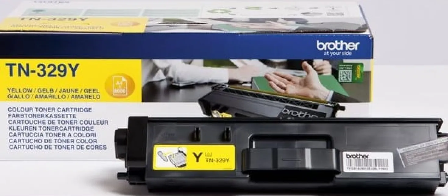 Lasertoner Brother gul