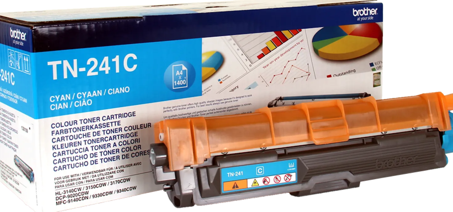 Lasertoner Brother HL-3140/3150/3170 cyan 1400 sidor