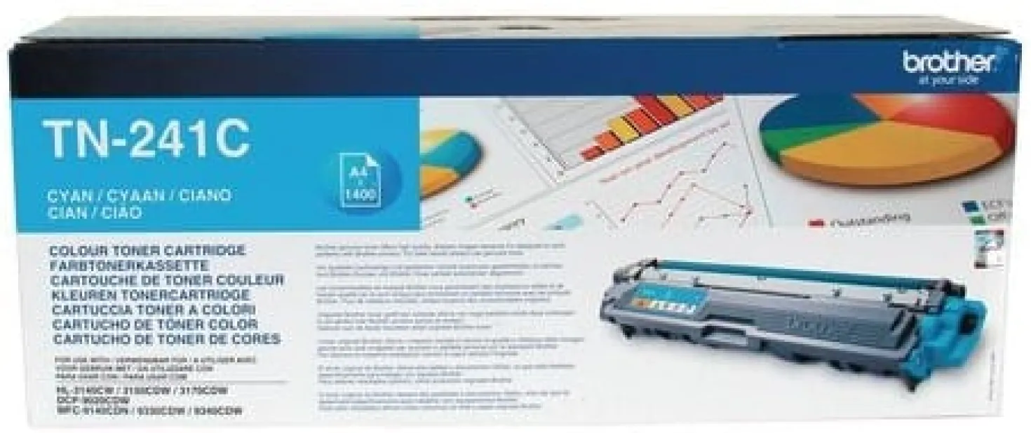 Lasertoner Brother HL-3140/3150/3170 cyan 1400 sidor