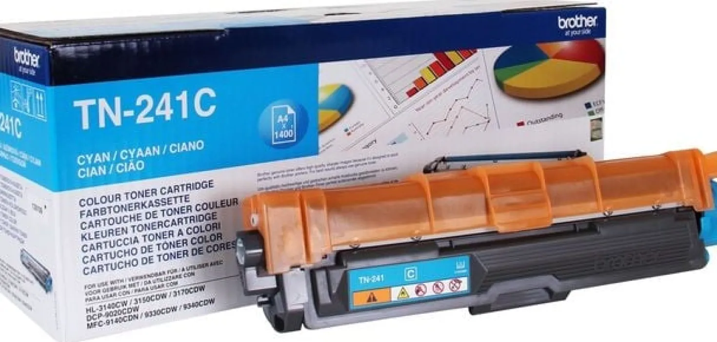 Lasertoner Brother HL-3140/3150/3170 cyan 1400 sidor