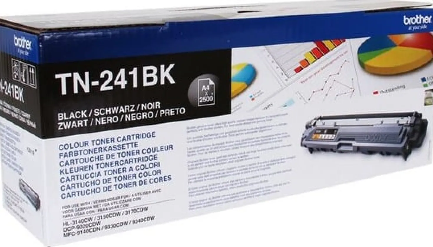 Lasertoner Brother HL-3140/3150/3170 svart 2200 sidor