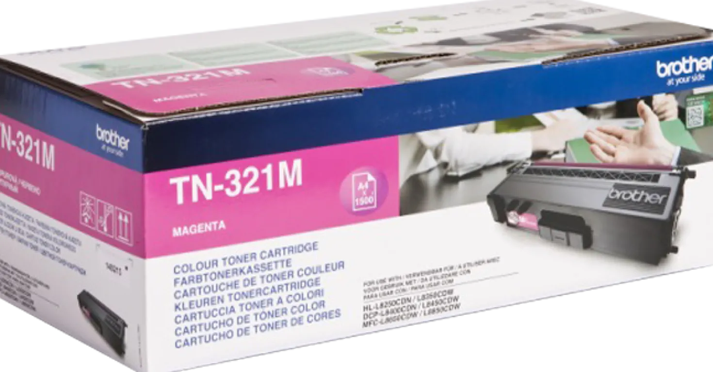 Lasertoner Brother Magneta TN-321M
