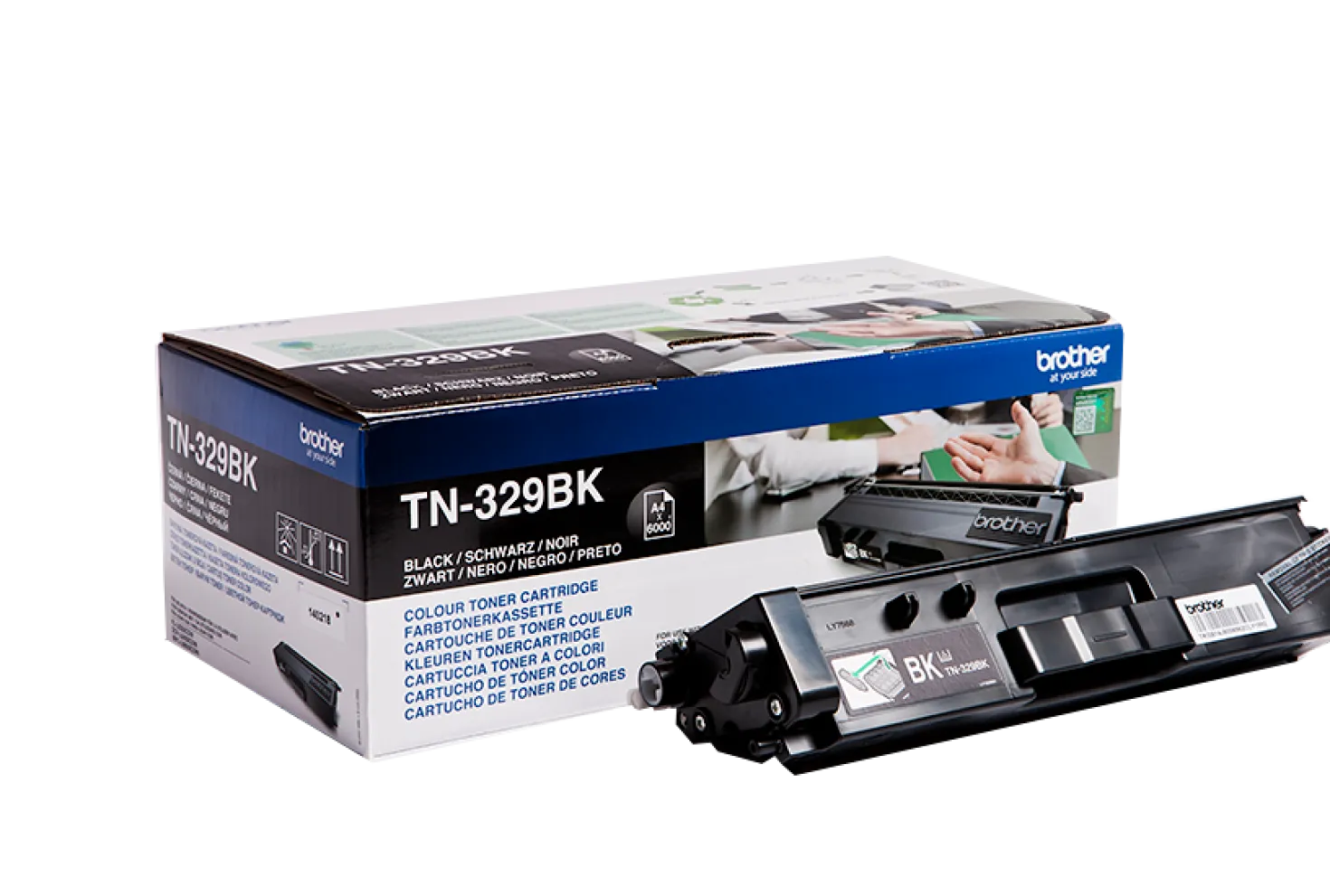 Lasertoner Brother svart