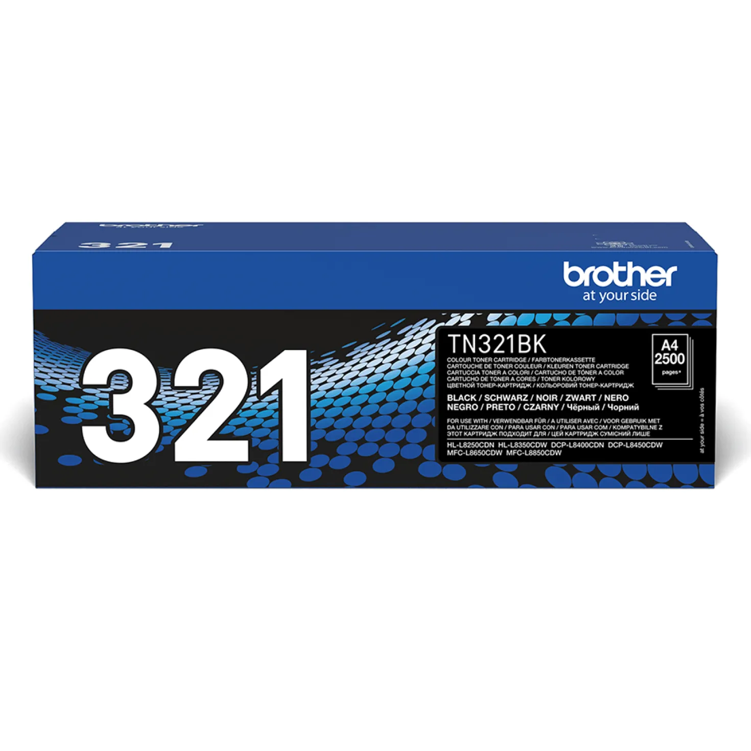Lasertoner Brother Svart TN-321BK