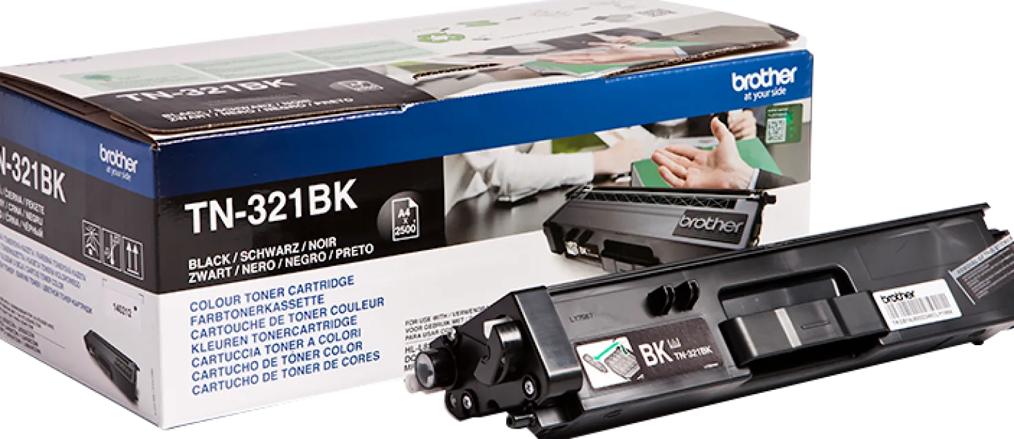 Lasertoner Brother Svart TN-321BK