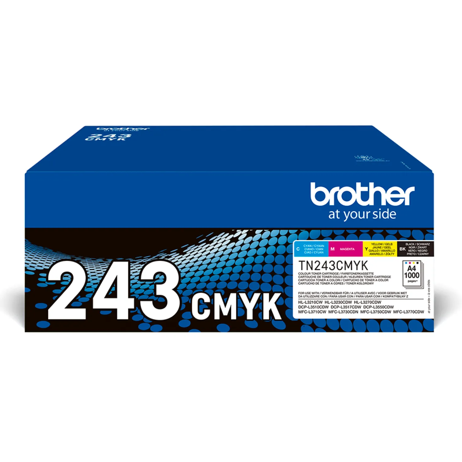 Lasertoner Brother svart TN-243CMYK valuepack