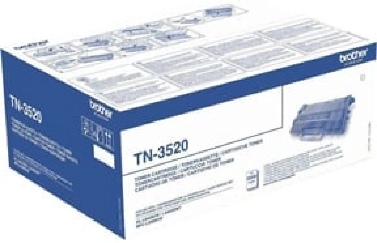 Lasertoner Brother TN-3520