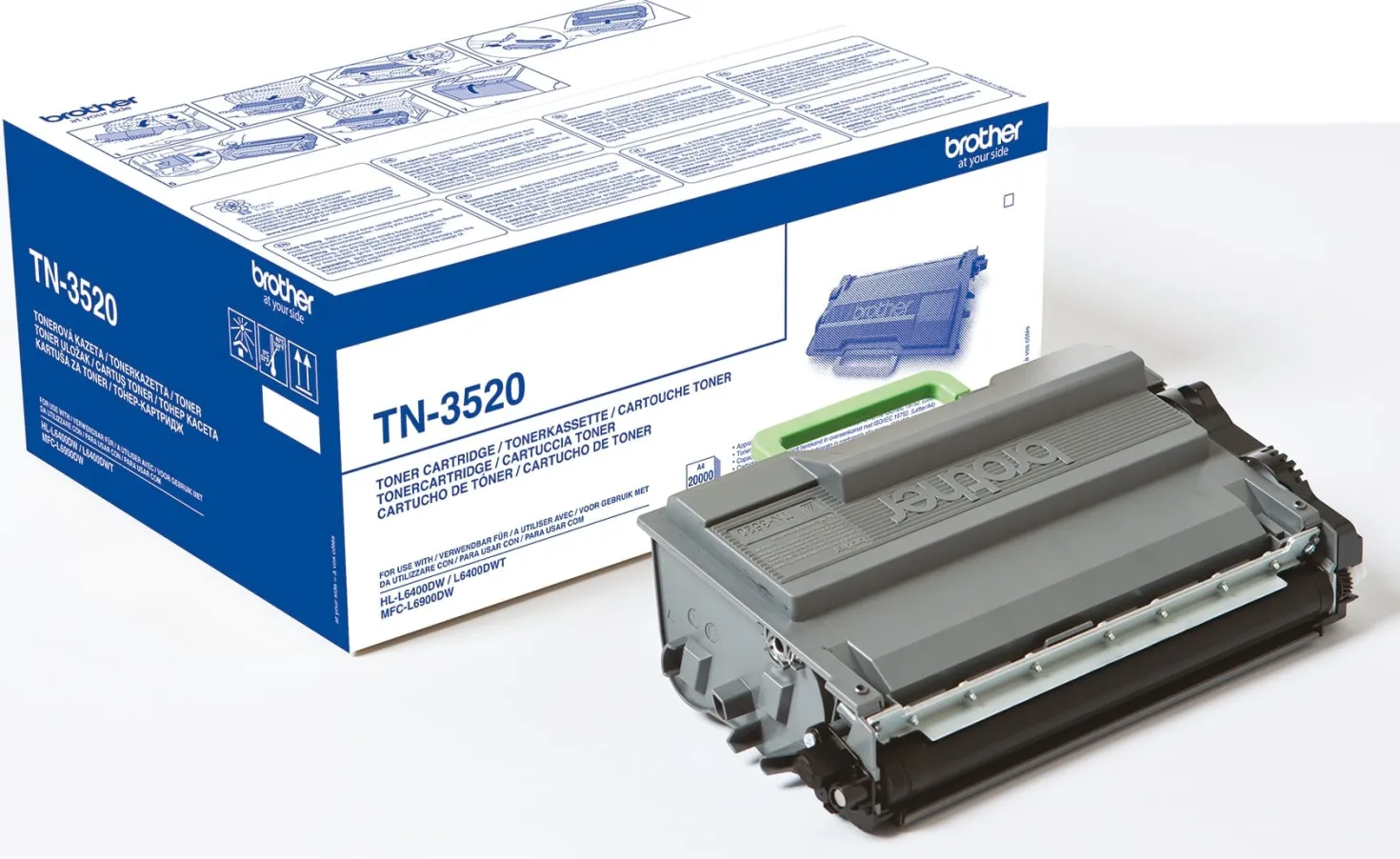 Lasertoner Brother TN-3520
