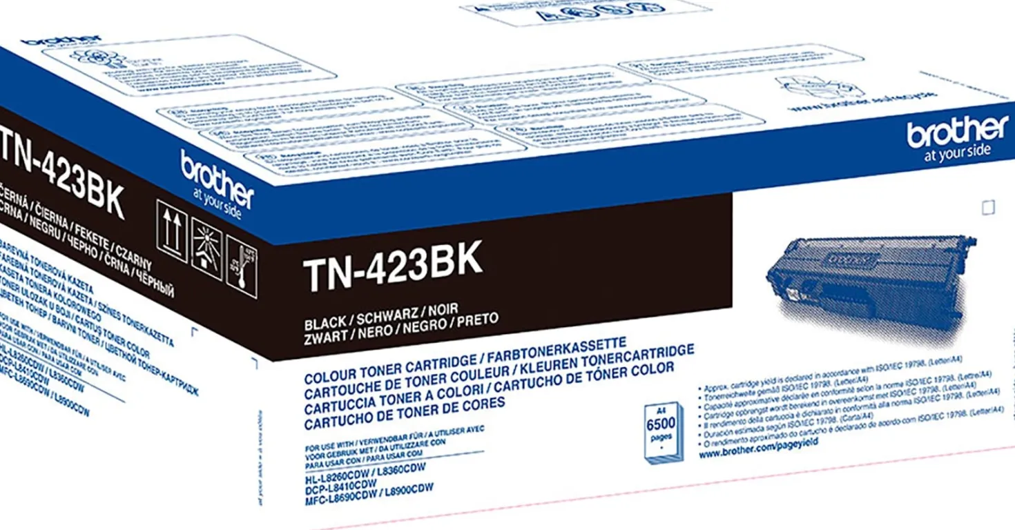 Lasertoner Brother TN-423BK Svart