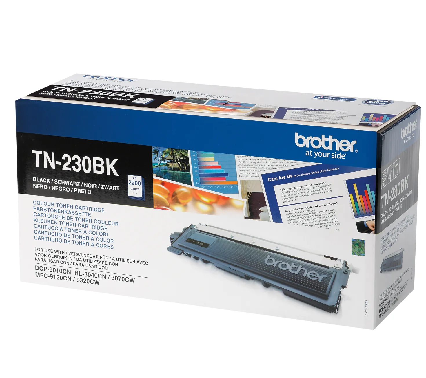 Lasertoner Brother Tn-230Bk Svart