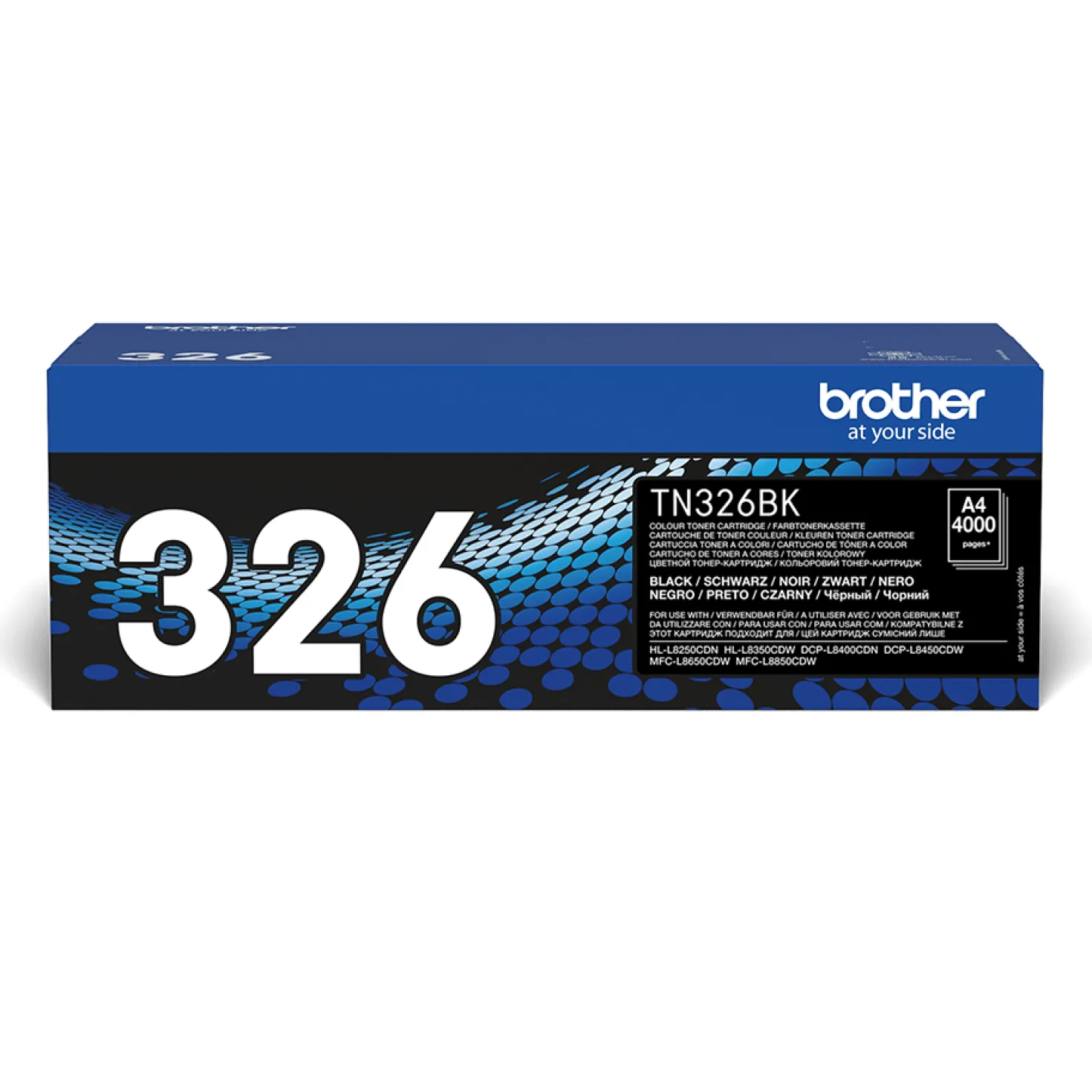 Lasertoner Brother TN-326BK svart