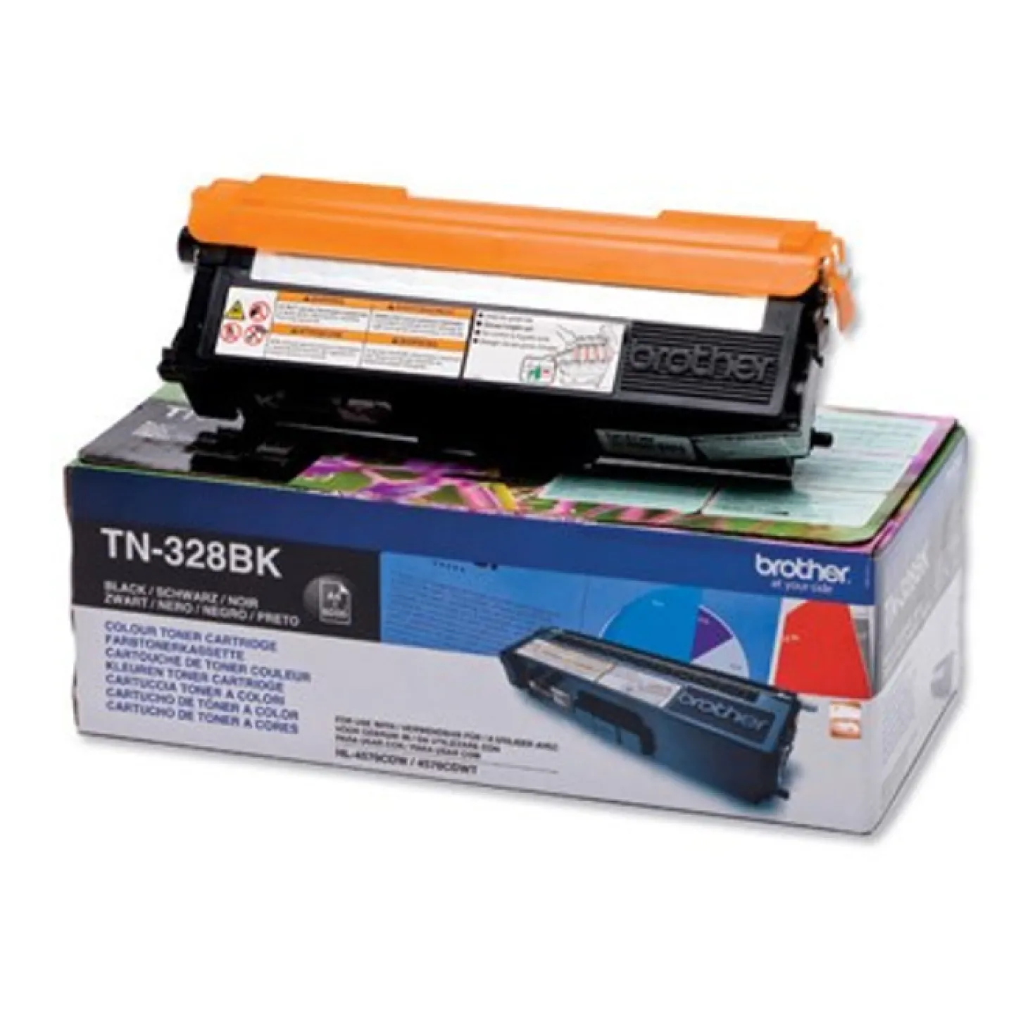 Lasertoner Brother TN-328BK svart