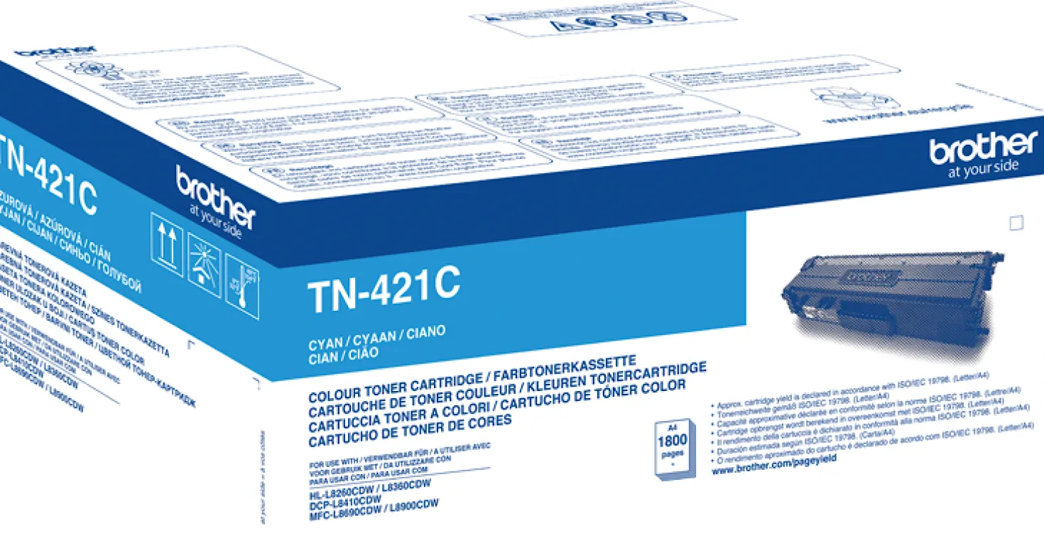 Lasertoner Brother TN-421C cyan