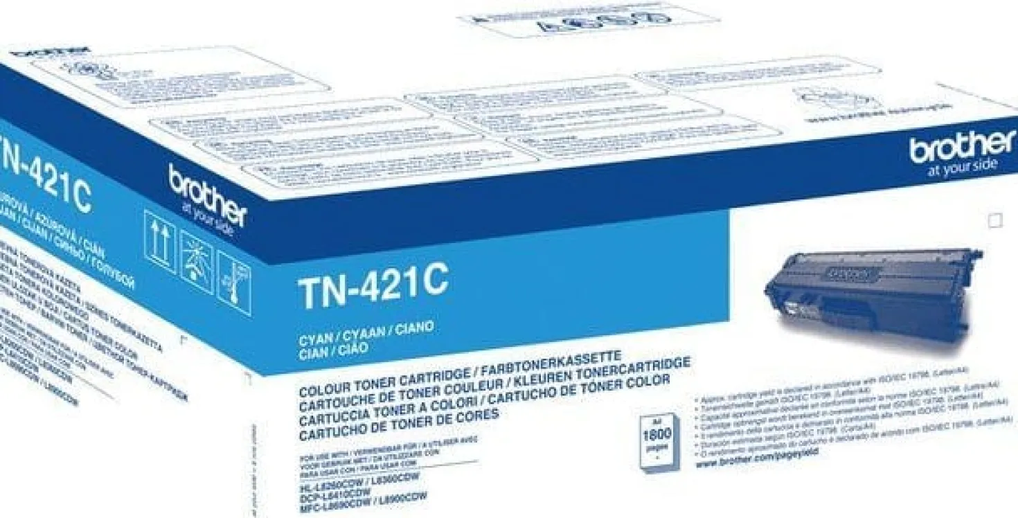 Lasertoner Brother TN-421C cyan