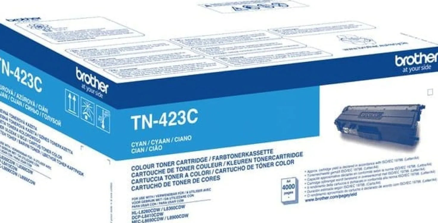 Lasertoner Brother TN-423C Cyan