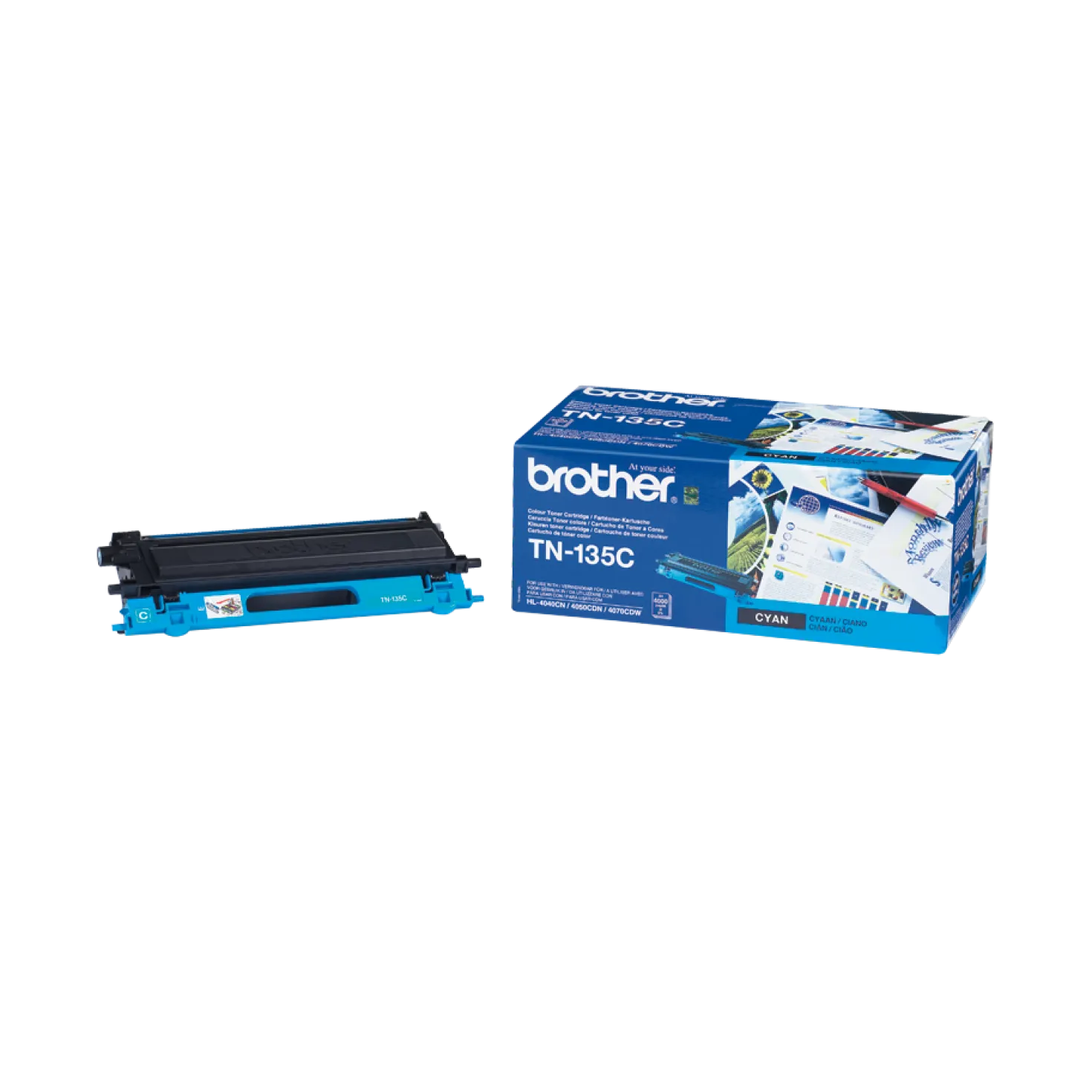 Lasertoner Brother TN-135C cyan