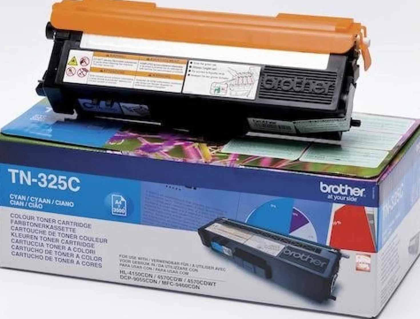 Lasertoner Brother Tn-325C Cyan