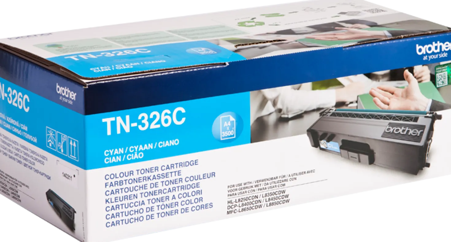 Lasertoner Brother TN-326C cyan