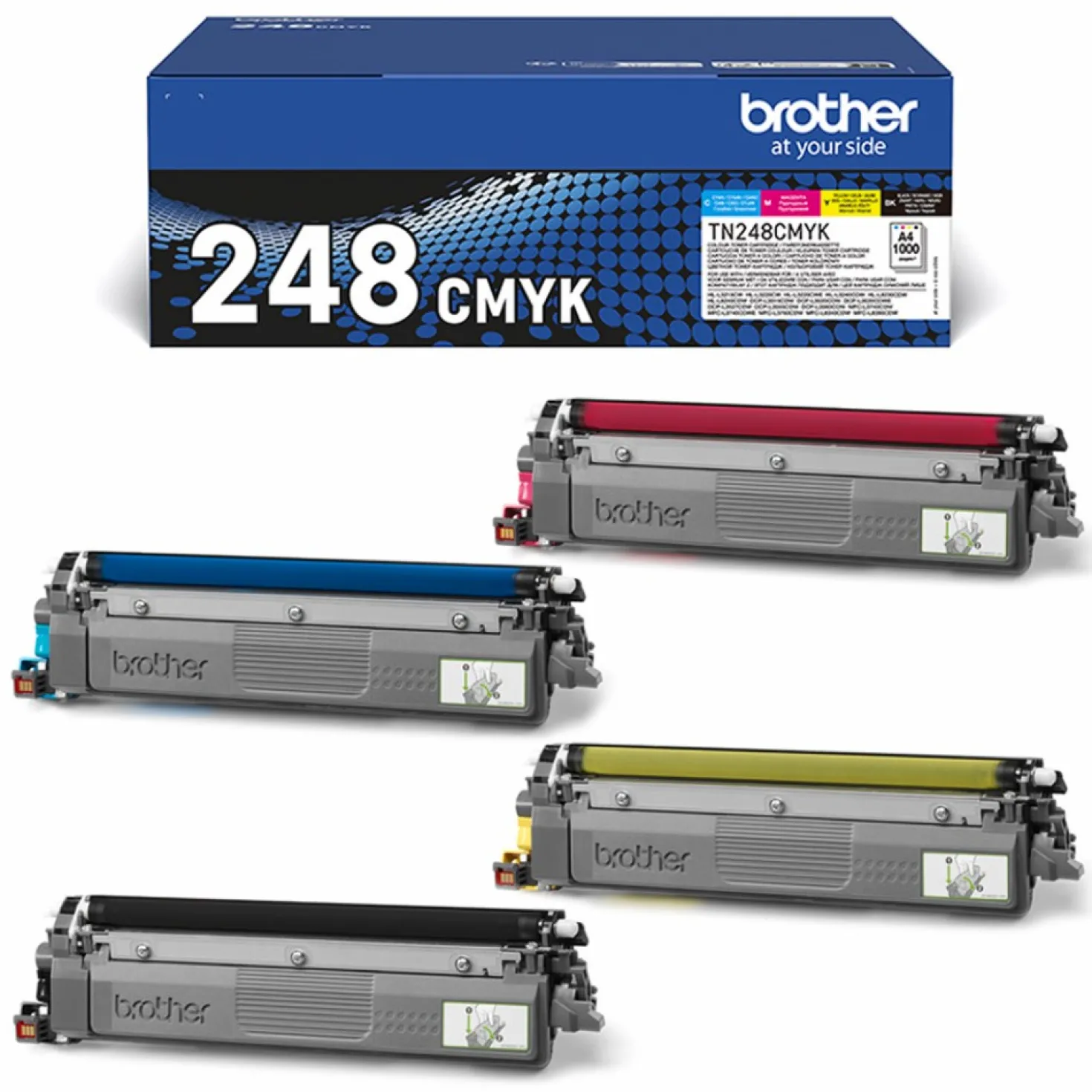Lasertoner Brother TN248 CMYK valuepack