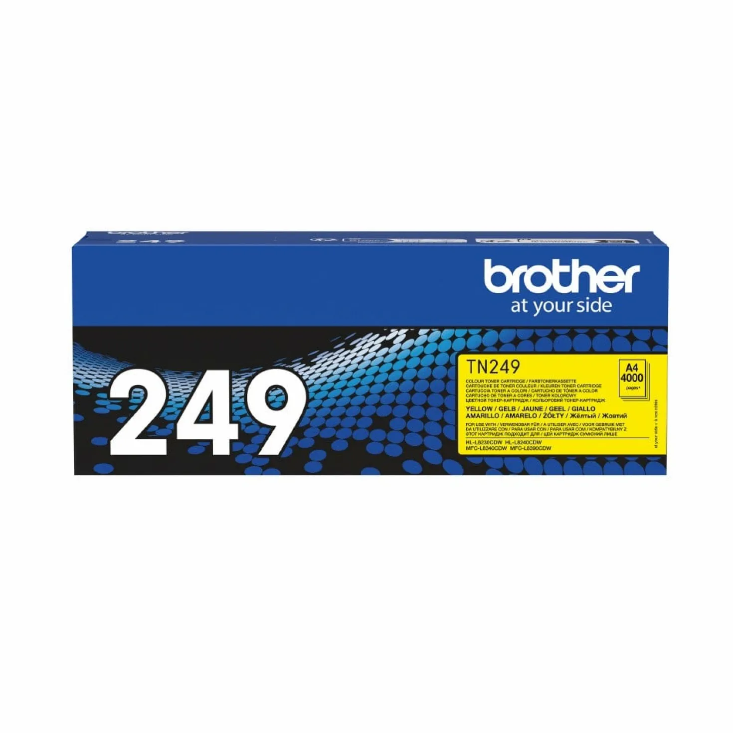 Lasertoner Brother TN249 gul