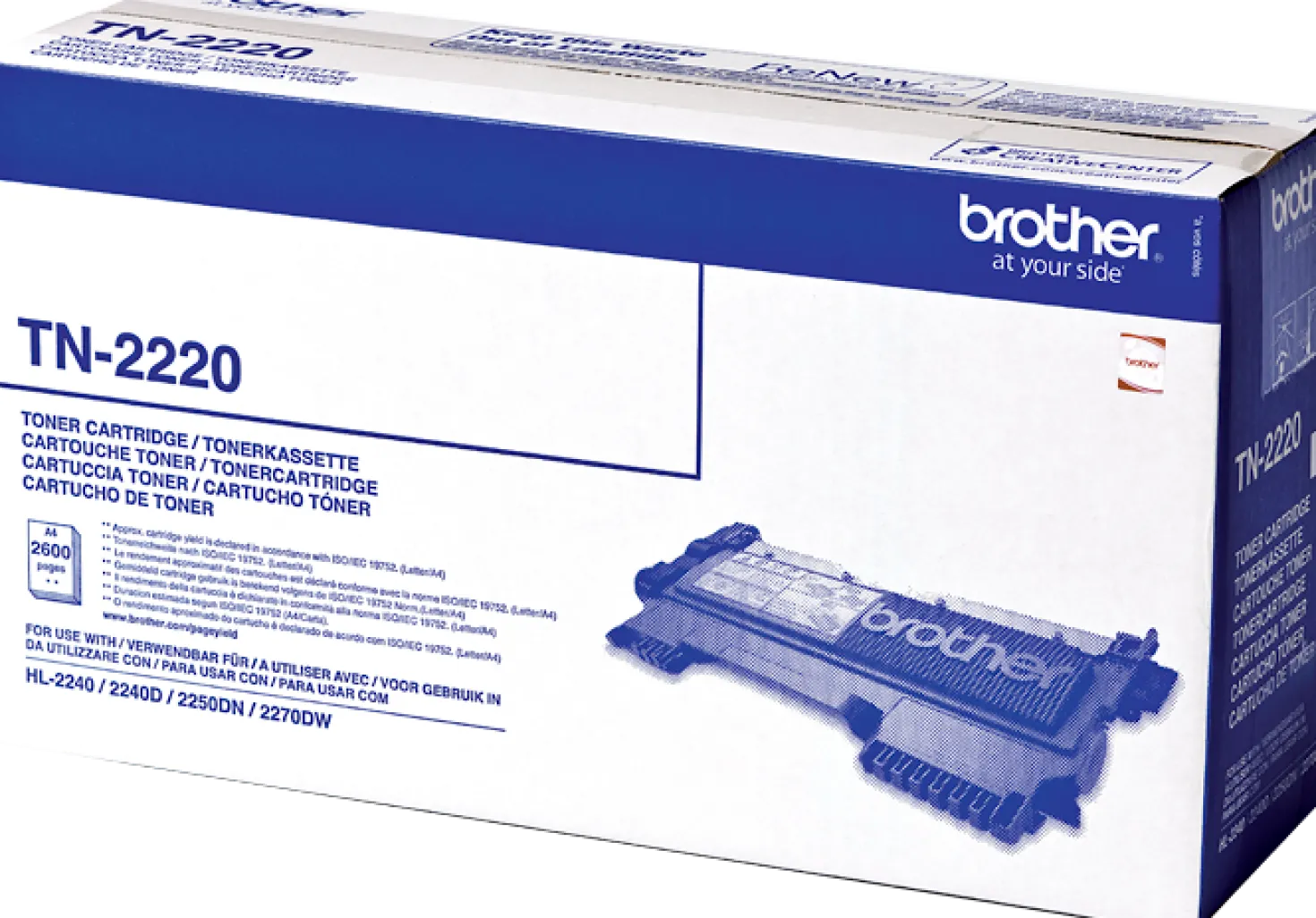 Lasertoner Brother TN-2220 High Yield