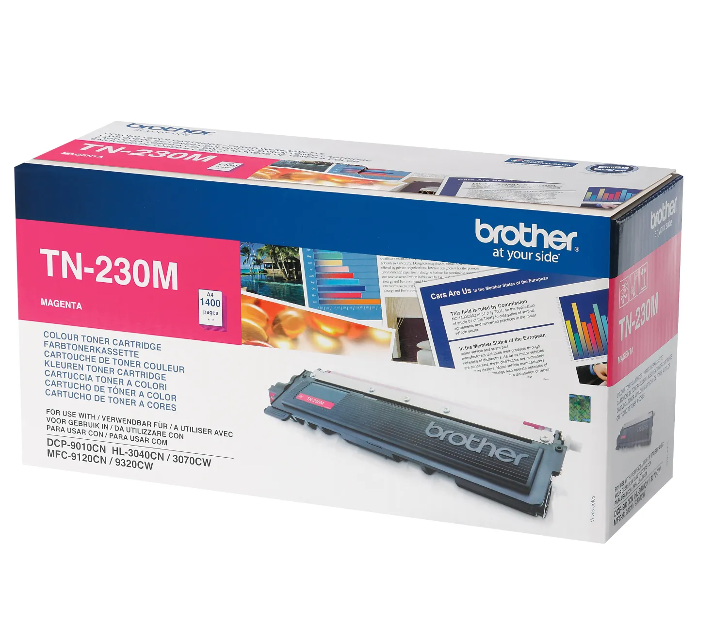 Lasertoner Brother Tn-230M Mag.
