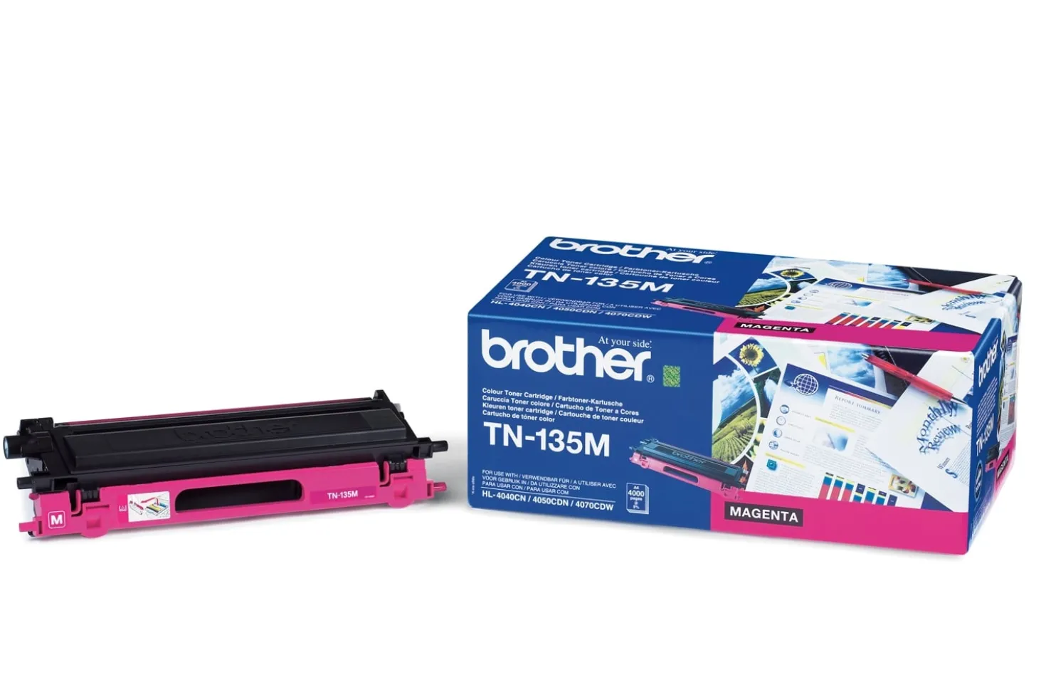 Lasertoner Brother TN-135M magenta
